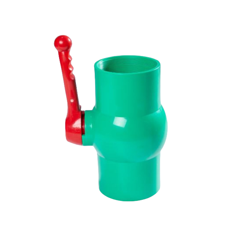 PVC BALL VALVE LONG ROUND HANDLE