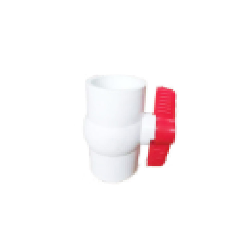 PVC BALL VALVE BUTTER FLY HANDLE